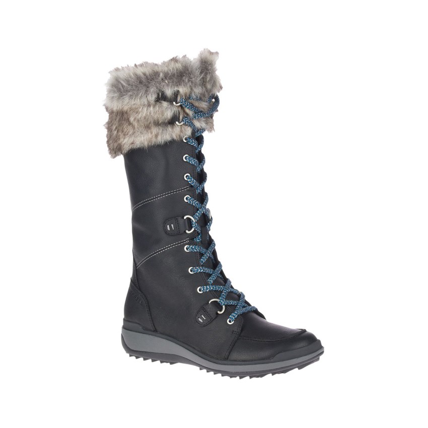 Bottes Merrell Snowcreek Tall Polar Waterproof Noir Femme | G.R.JJIO